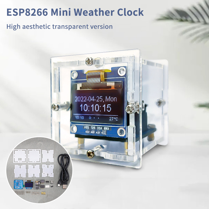 Electronics Project Kit - Набор для сборки мини-метеостанции ESP8266 DIY: