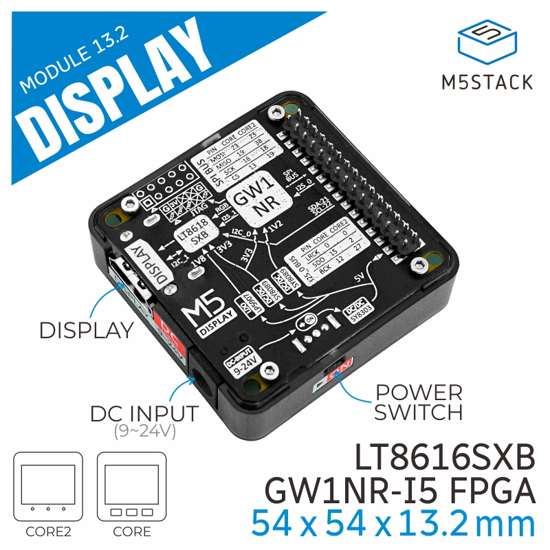 Electronics Project Kit - Официальный дисплейный модуль M5Stack 13,2