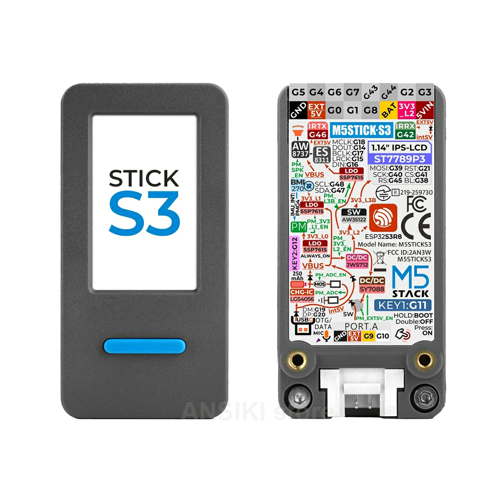 Esp32 Smart Home Kit - M5Stack M5StickS3 ESP32-S3: Портативный комплект для