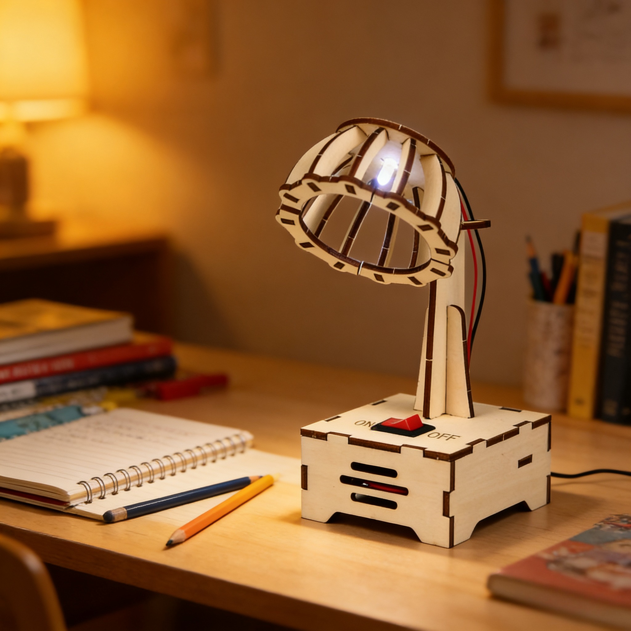 Stem Robotics Kit - Детские научно-образовательные экспериментальные модели, детские деревянные