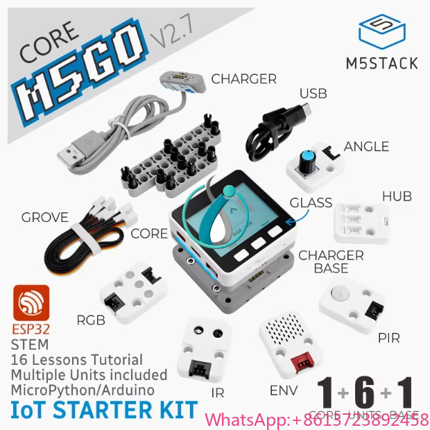 Iot Kit Beginner - новый продукт Официальный стартовый комплект M5Stack