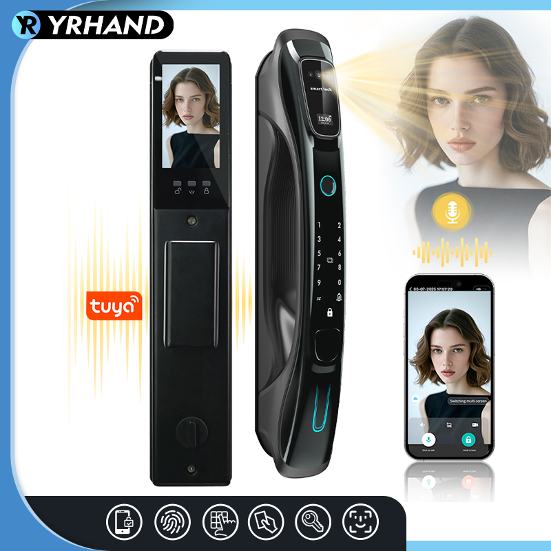 Smart Door Lock Wifi - Умный замок с 3D-распознаванием лица, сканированием