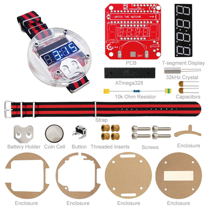 Одночиповый светодиодный компл – обзор и цена Microcontroller Kit