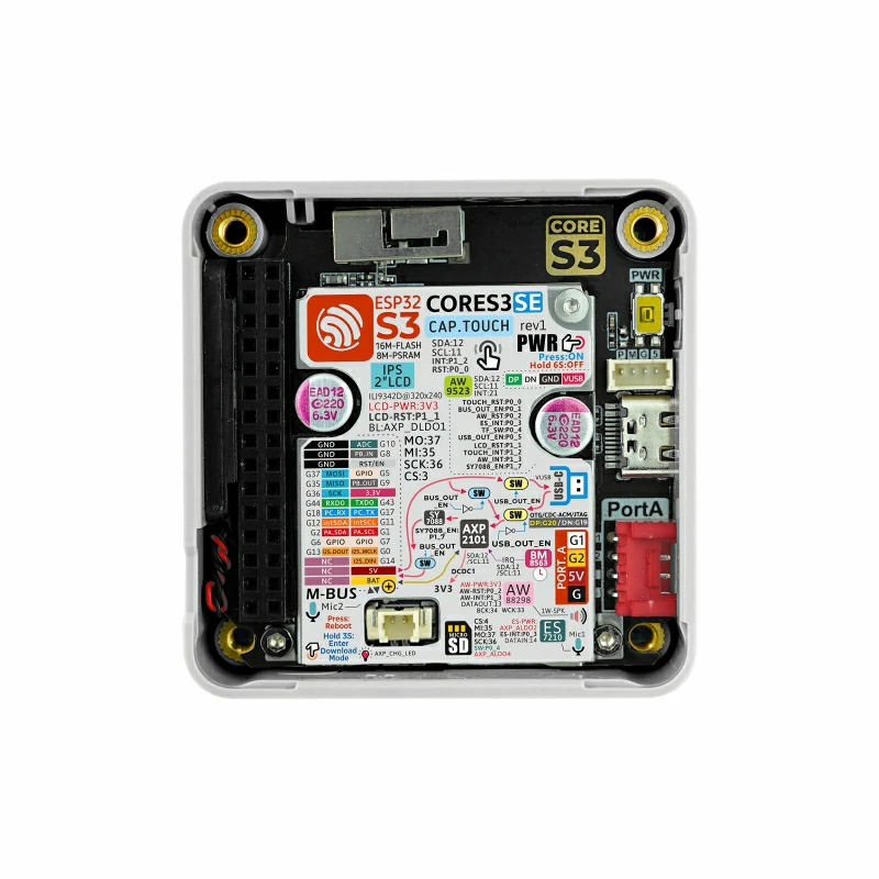 Контроллер M5Stack CoreS3 SE I – обзор и цена Esp32 Smart Home Kit