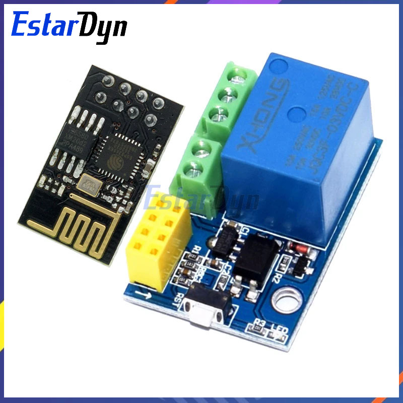 Estardyn ESP8266 ESP-01 ESP-01 – обзор и цена Esp8266 Relay Module