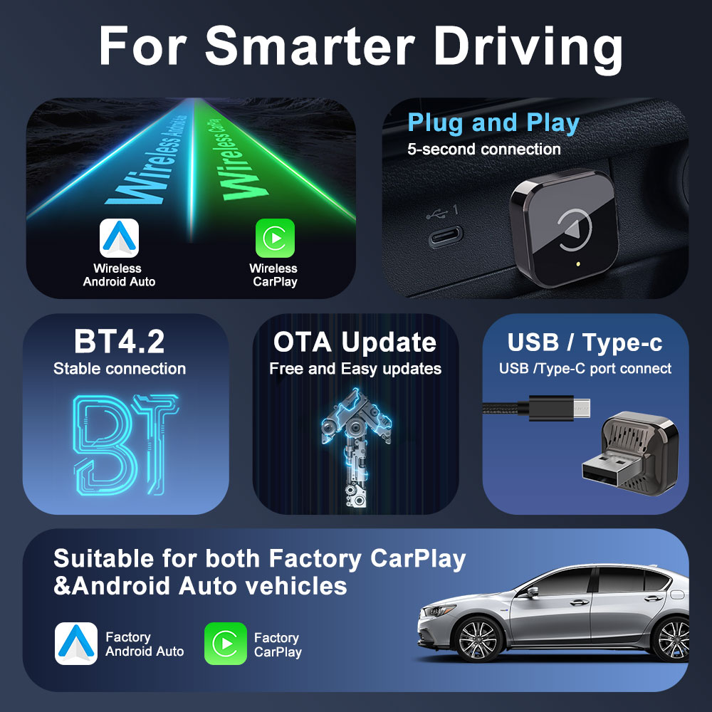 Беспроводной адаптер Carplay A – обзор и цена Wifi Smart Plug