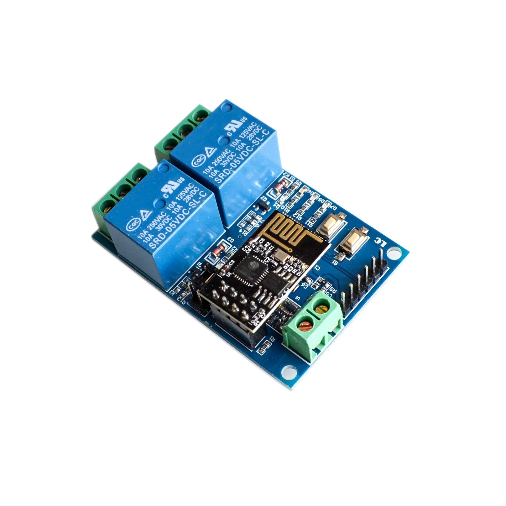 5 В ESP8266 ESP-01 2-канальный – обзор и цена Esp8266 Relay Module