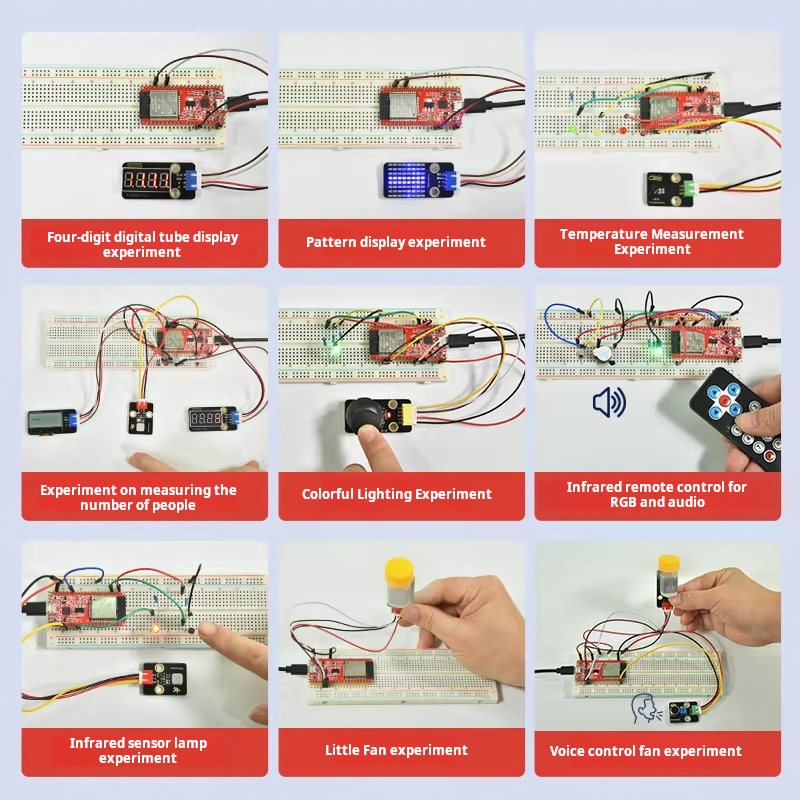 Плата для разработки ESP-32, н – обзор и цена Iot Kit Beginner