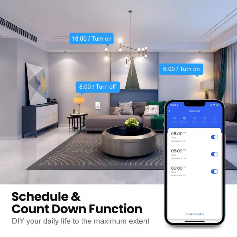 Умный Wi-Fi выключатель света  – обзор и цена Wifi Smart Plug