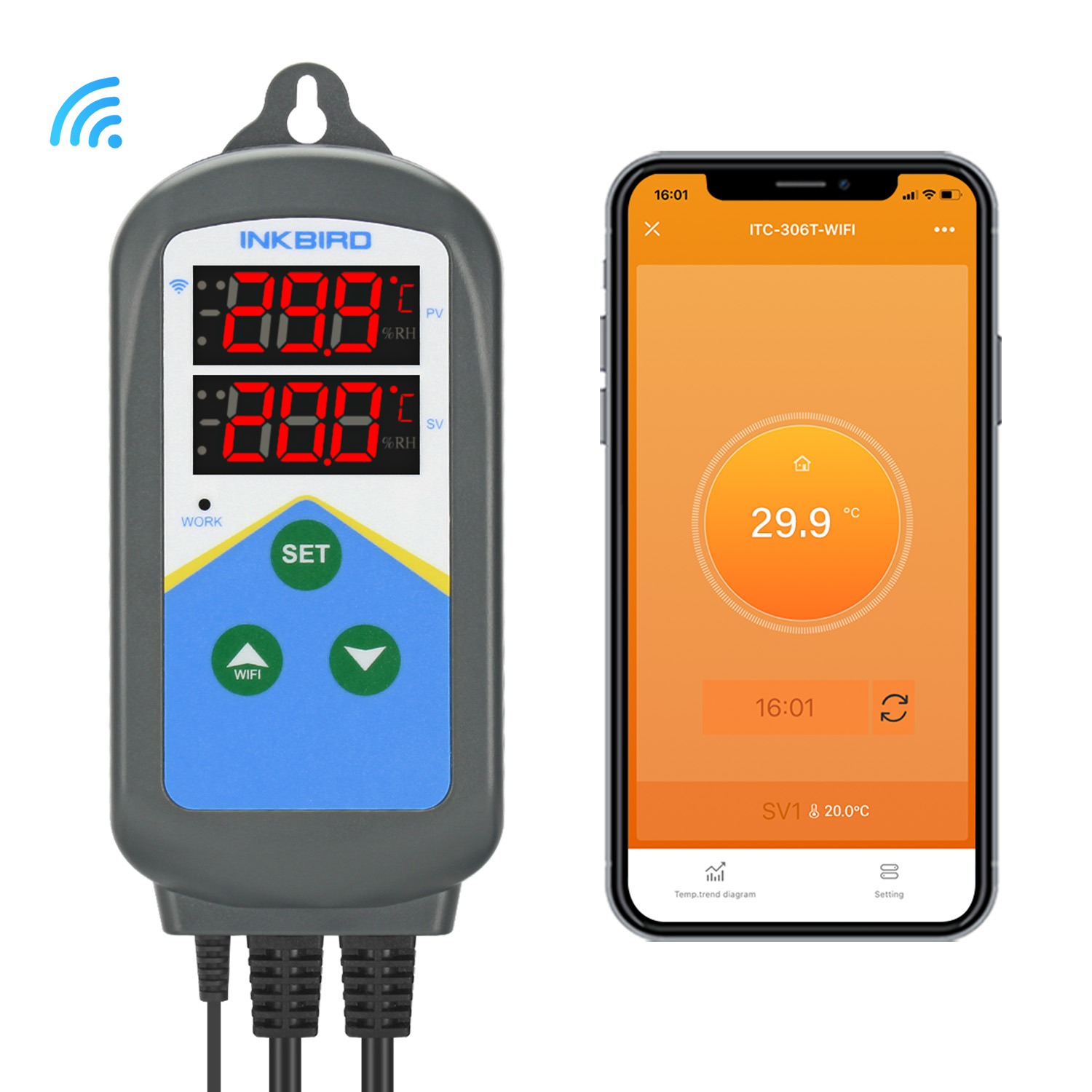 Электронный регулятор температ – обзор и цена Wifi Thermostat