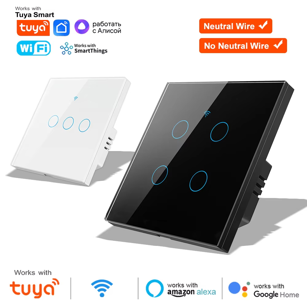 Умный беспроводной сенсорный н – обзор и цена Smart Light Switch Wifi