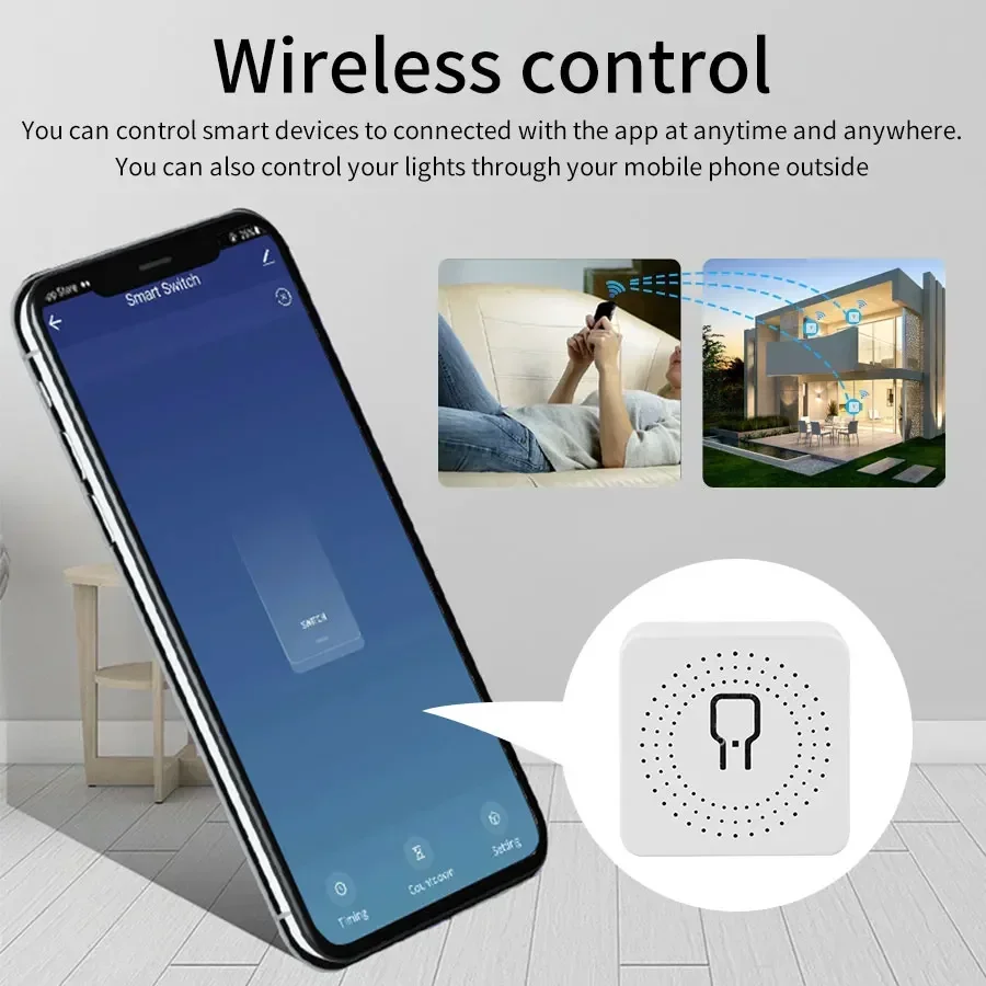 16A 20A Умный беспроводной Wi- – обзор и цена Smart Light Switch Wifi