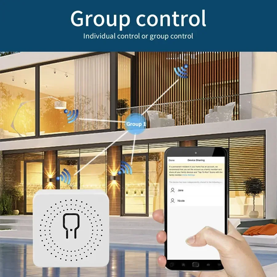 16A 20A Умный беспроводной Wi- – обзор и цена Smart Light Switch Wifi