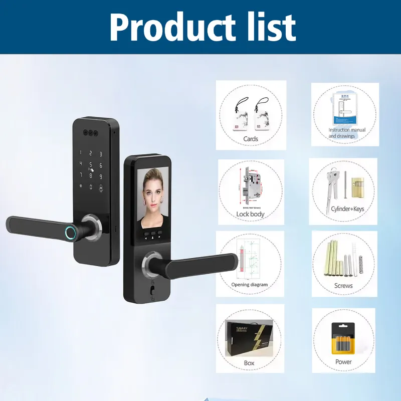 Бытовой замок с распознаванием – обзор и цена Smart Door Lock Wifi