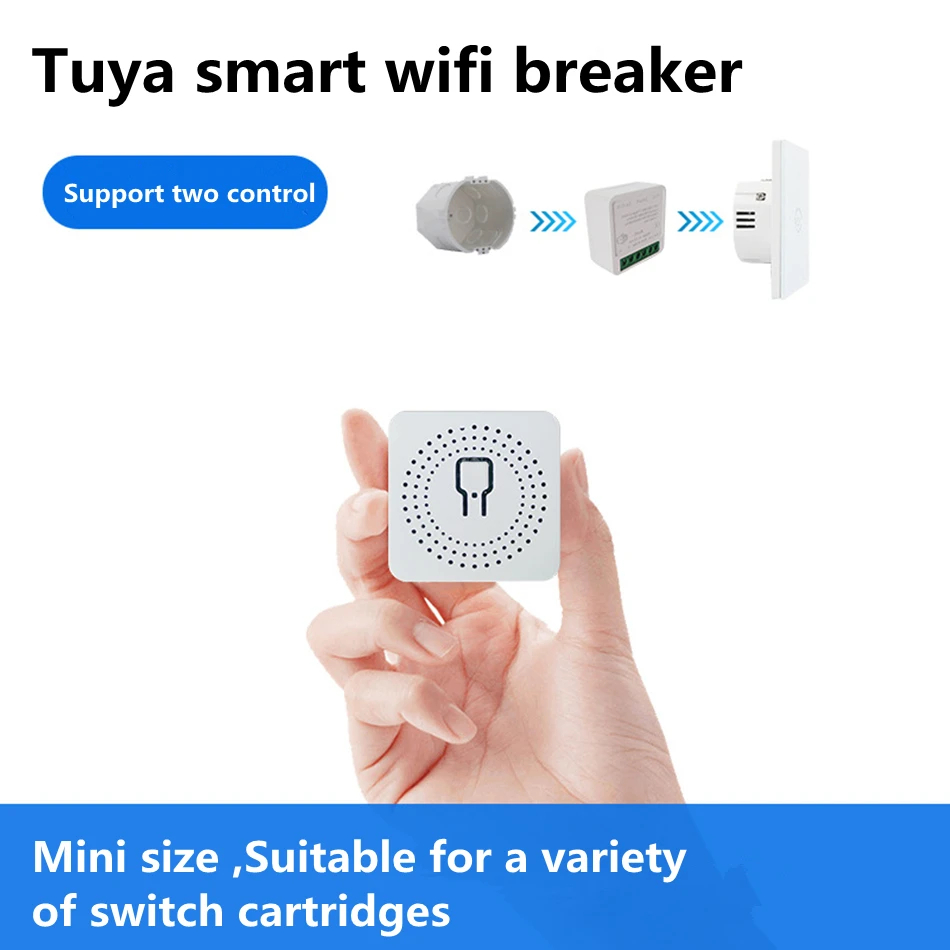 Умный мини-выключатель света 1 – обзор и цена Smart Light Switch Wifi