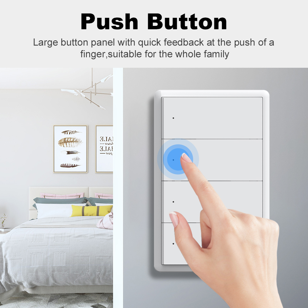 Умный Wi-Fi выключатель MANHOT – обзор и цена Smart Light Switch Wifi
