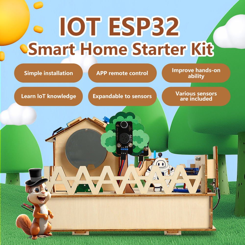 Комплект умного дома ACEBOTT « – обзор и цена Esp32 Smart Home Kit