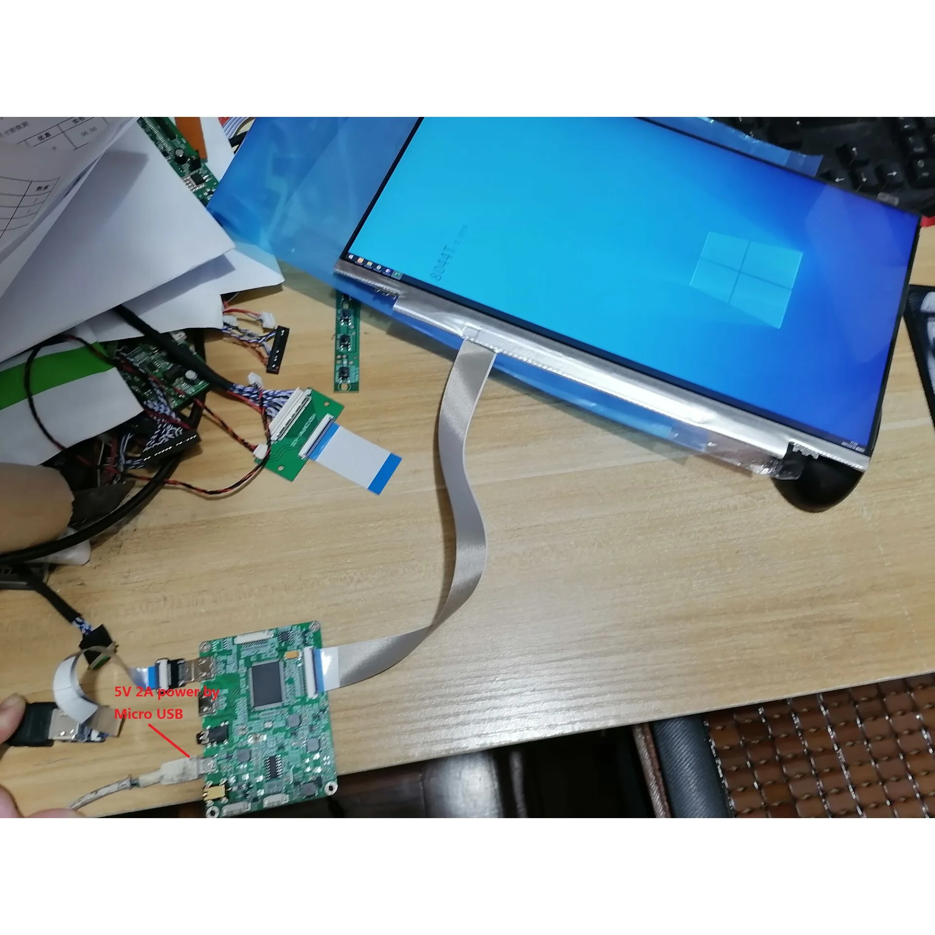 Комплект для монитора B140HAN0 – обзор и цена Microcontroller Kit